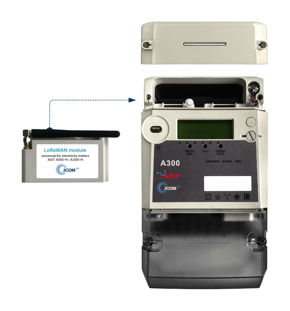 Buy Three-phase electricity meter AIST A300 H LoRaWAN at JCOM IOT