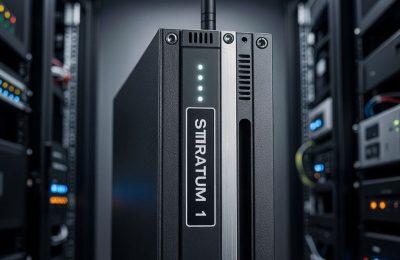 Stratum 1 GPS NTP server rack-mount unit